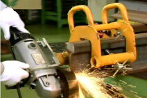 Rail End Surface Grinding