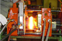 Finish of Pressure Welding