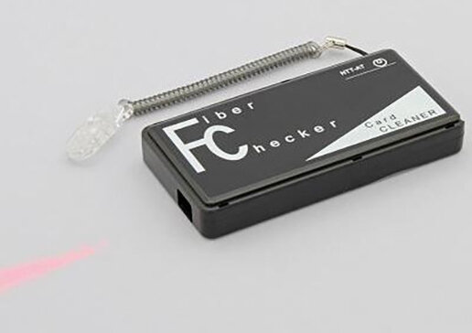 光ファイバ導通チェッカ